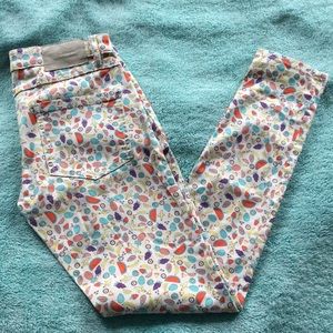 BCBGeneration Fruit Printed Skinny Jeans